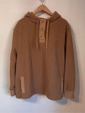 Koolaburra by UGG Brushed Back Sherpa Pullover Hoodie Size 1X
